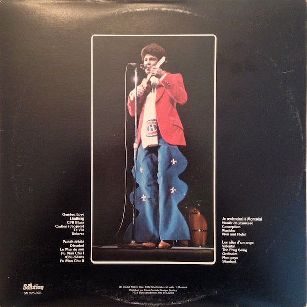 Robert Charlebois - Live De Paris (2LP) [Vinyl] | Solution (SN 925-926) - 2