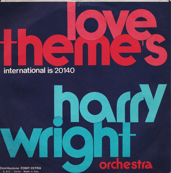 Harry Wright Orchestra - Love's Theme | Fonit Cetra International (IS 20140) - 2