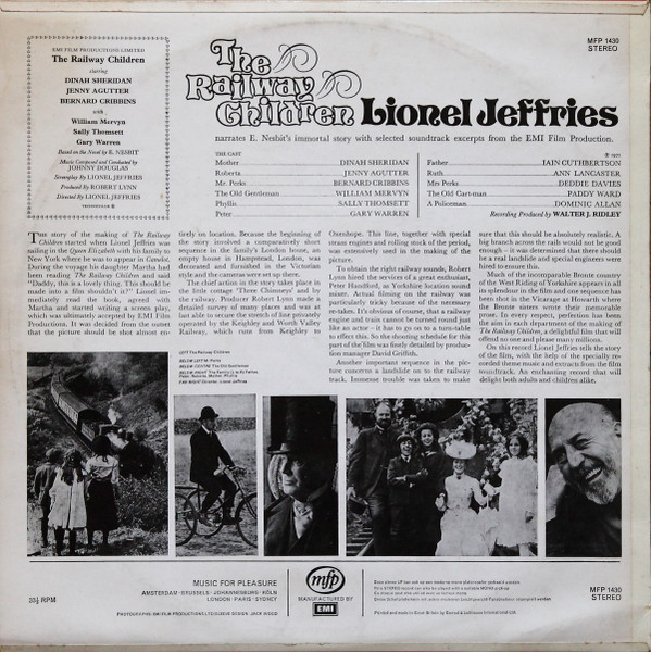 Lionel Jeffries - The Railway Children | Music For Pleasure (MFP 1430) - 2