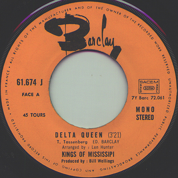 Kings Of Mississipi - Delta Queen | Barclay (61.674 J) - 2 Kings Of Mississipi - Delta Queen | Barclay (61.674 J) - 2