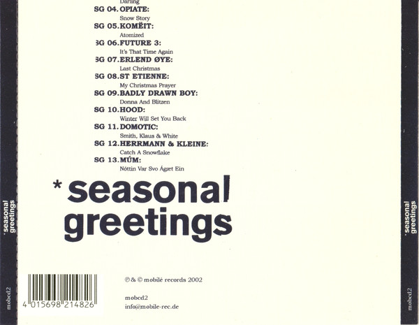 Various - * Seasonal Greetings | Mobilé (mobcd2) - 2 Various - * Seasonal Greetings | Mobilé (mobcd2) - 2