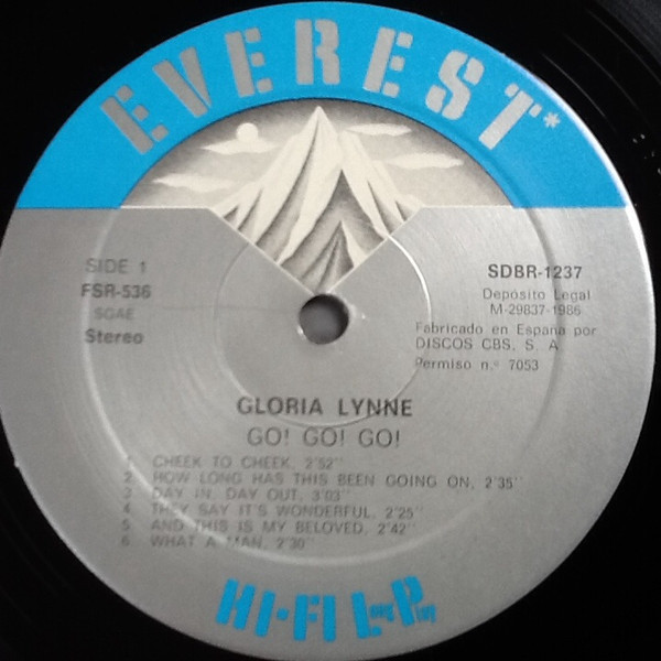 Gloria Lynne - Go! Go! Go! | Everest (SDBR 1237) - 3 Gloria Lynne - Go! Go! Go! | Everest (SDBR 1237) - 3