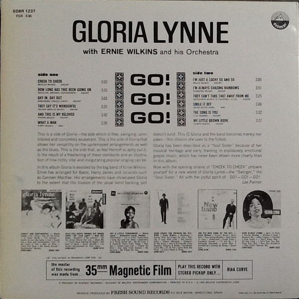Gloria Lynne - Go! Go! Go! | Everest (SDBR 1237) - 2 Gloria Lynne - Go! Go! Go! | Everest (SDBR 1237) - 2