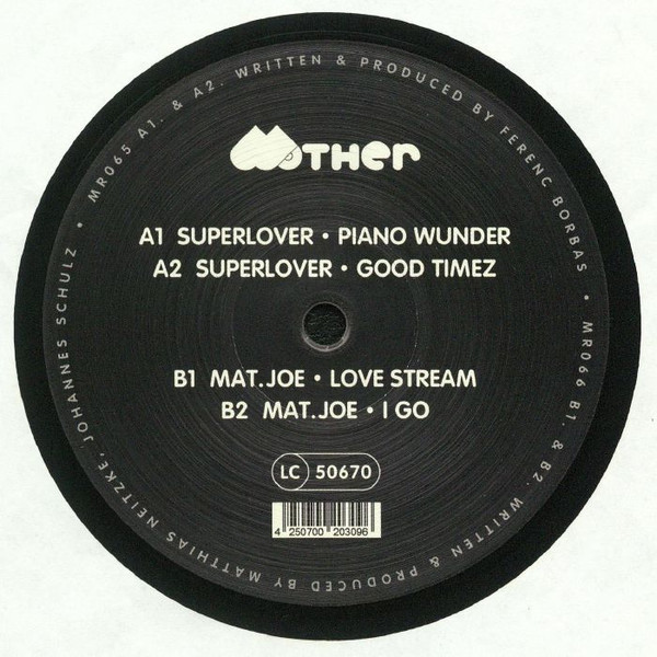 Superlover / Mat.Joe - Piano Wunder / Love Stream | Mother (MR065 MR066)