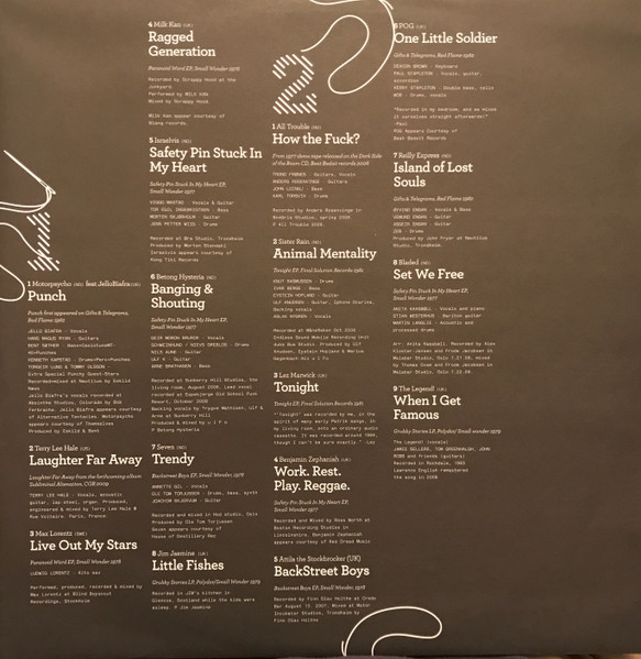 Various - All Sewn Up (A Tribute To Patrik Fitzgerald) | Crispin Glover Records (BEAG2CGR008) - 4 Various - All Sewn Up (A Tribute To Patrik Fitzgerald) | Crispin Glover Records (BEAG2CGR008) - 4