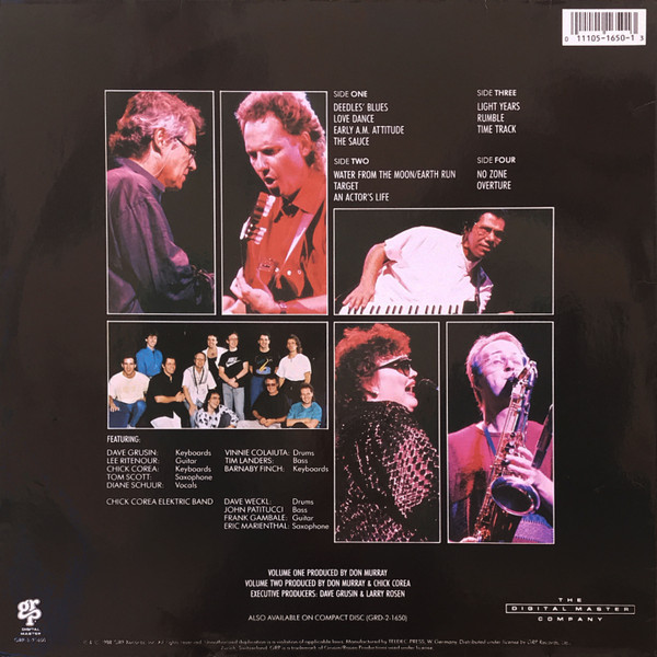 Dave Grusin / Lee Ritenour / Chick Corea / Diane Schuur / Tom Scott - GRP Super Live | GRP (GRP-2-91650) - 4 Dave Grusin / Lee Ritenour / Chick Corea / Diane Schuur / Tom Scott - GRP Super Live | GRP (GRP-2-91650) - 4