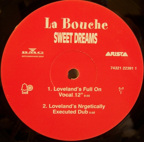 La Bouche - Sweet Dreams | Arista (74321 22391 1) - 3 La Bouche - Sweet Dreams | Arista (74321 22391 1) - 3