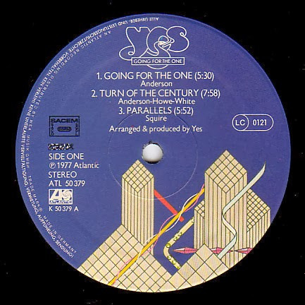 Yes - Going For The One | Atlantic (ATL 50 379) - 4