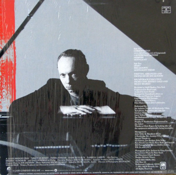 Joe Jackson - Mike's Murder - The Motion Picture Soundtrack | A&M Records (SP-4931) - 2 Joe Jackson - Mike's Murder - The Motion Picture Soundtrack | A&M Records (SP-4931) - 2
