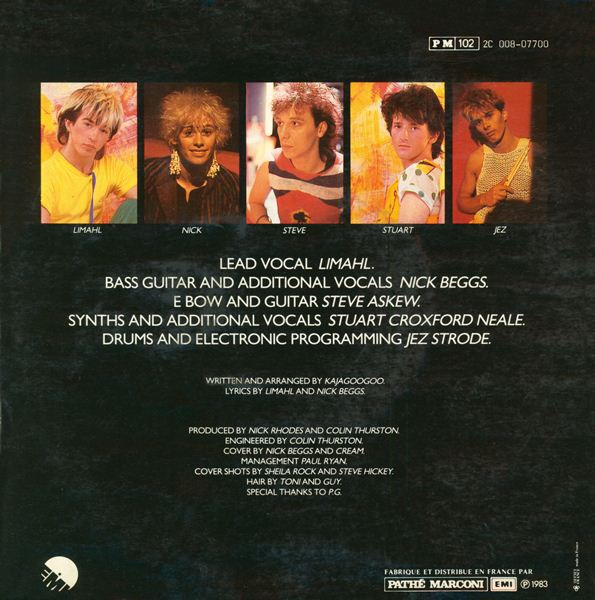 Kajagoogoo - Too Shy (Hush Hush, Eye To Eye) | EMI (2C 008-07700) - 2 Kajagoogoo - Too Shy (Hush Hush, Eye To Eye) | EMI (2C 008-07700) - 2