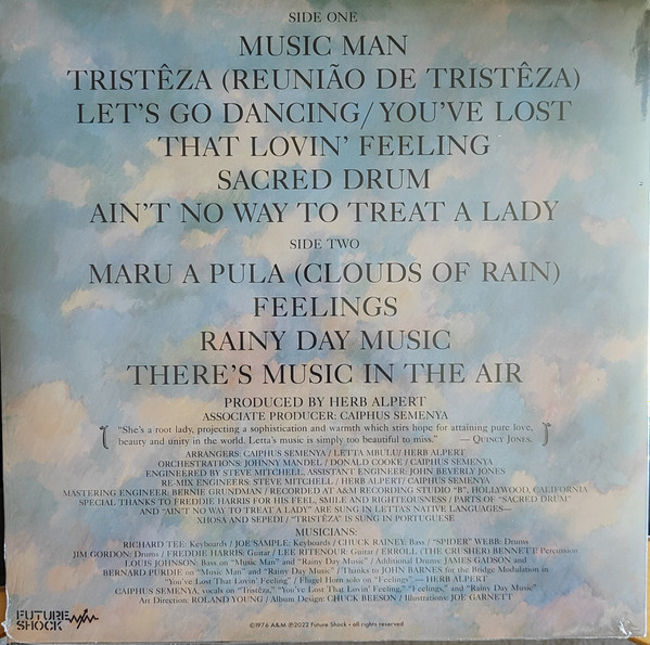 Letta Mbulu - There's Music In The Air | Future Shock (FS4481) - 2