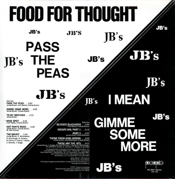 The J.B.'s - Food For Thought | People (PE 5601) - 2 The J.B.'s - Food For Thought | People (PE 5601) - 2