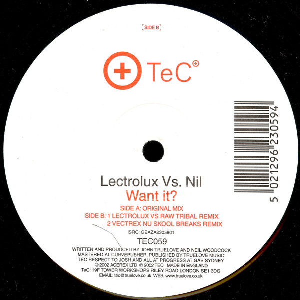 Lectrolux vs. Nil - Want It? | TeC (TEC 059)