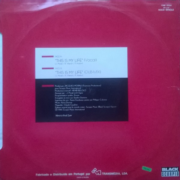 Eartha Kitt - This Is My Life | Transmedia (T/SCM 121261) - 2