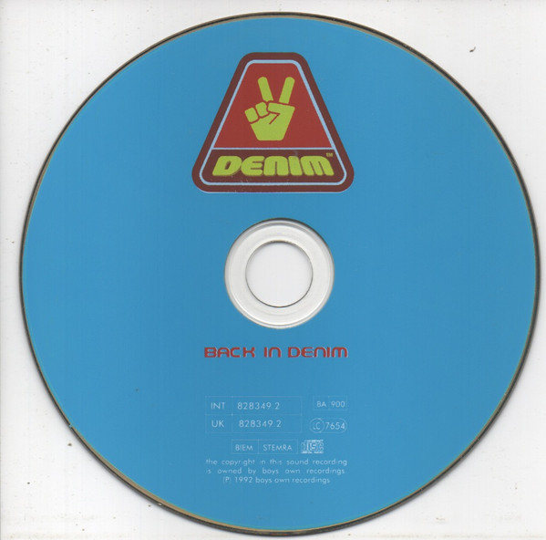 Denim - Back In Denim | Boy's Own Recordings (828349.2) - 3