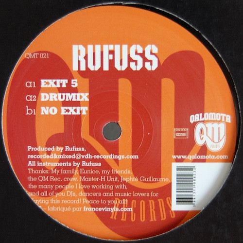 Rufuss - Exit 5 | Qalomota Records (QMT 021)
