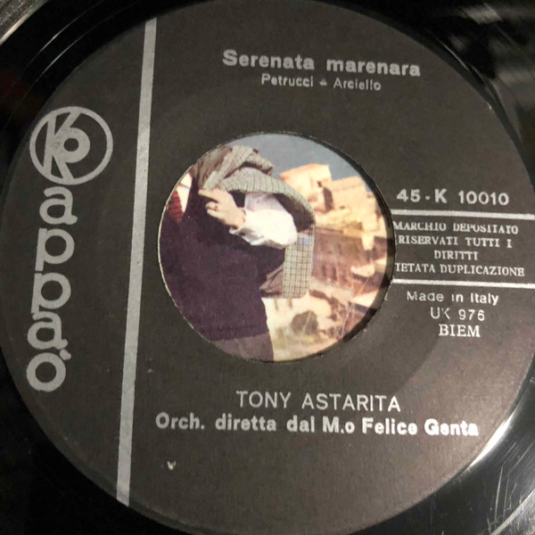 Tony Astarita - Dint' 'A Chiesa / Serenata Marenara | KappaO (K 10010) - 4