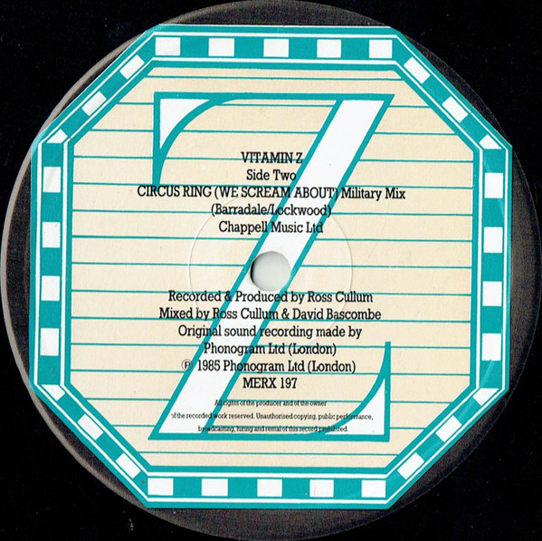 Vitamin Z - Every Time That I See You | Mercury (MERX 197) - 3 Vitamin Z - Every Time That I See You | Mercury (MERX 197) - 3
