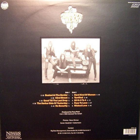 Thunderhead - Busted At The Border | Music For Nations (MFN 110) - 2