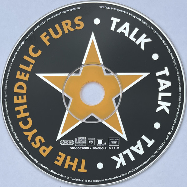 The Psychedelic Furs - Talk Talk Talk | Legacy (5063632000) - 2