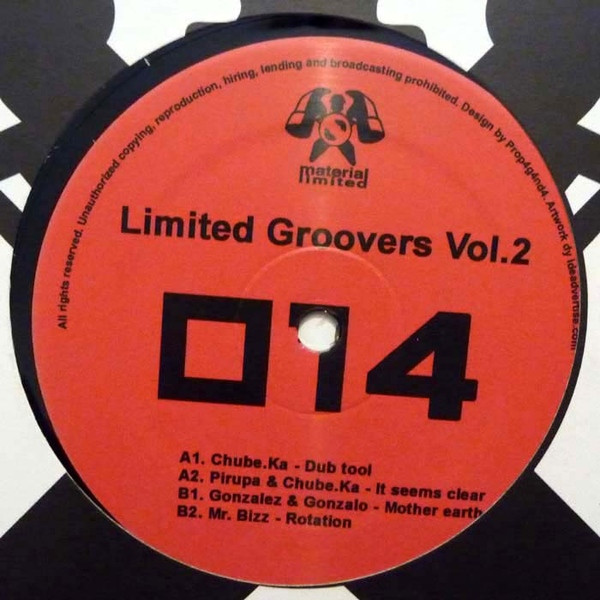 Various - Limited Groovers Vol.2 | Material Limited (MATERIALLTD 014)
