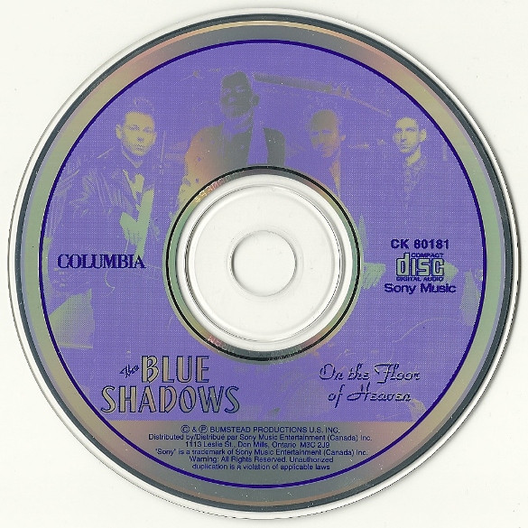 The Blue Shadows - On The Floor Of Heaven | Columbia (CK 80181) - 3