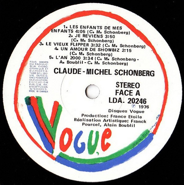 Claude-Michel Schönberg - Claude-Michel Schönberg | Melba (LDA. 20246) - 3