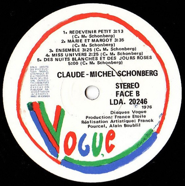 Claude-Michel Schönberg - Claude-Michel Schönberg | Melba (LDA. 20246) - 4