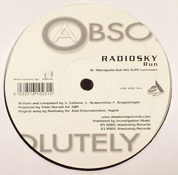 Radiosky - Run | Absolutely Records (ABR 088) - 2