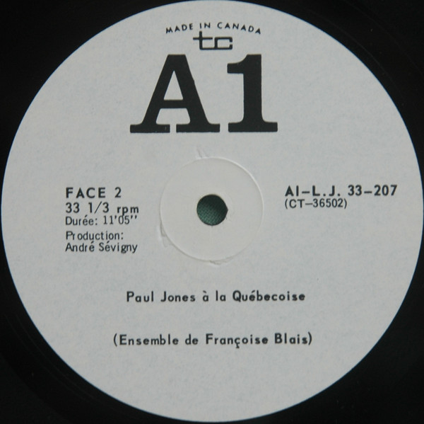 Françoise Blais - Reels Et Paul Jones À La Québécoise | A1 (A1/LJ-33-207) - 4 Françoise Blais - Reels Et Paul Jones À La Québécoise | A1 (A1/LJ-33-207) - 4