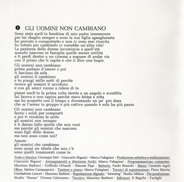 Mia Martini - Lacrime | Fonit Cetra (CDL 306) - 4 Mia Martini - Lacrime | Fonit Cetra (CDL 306) - 4
