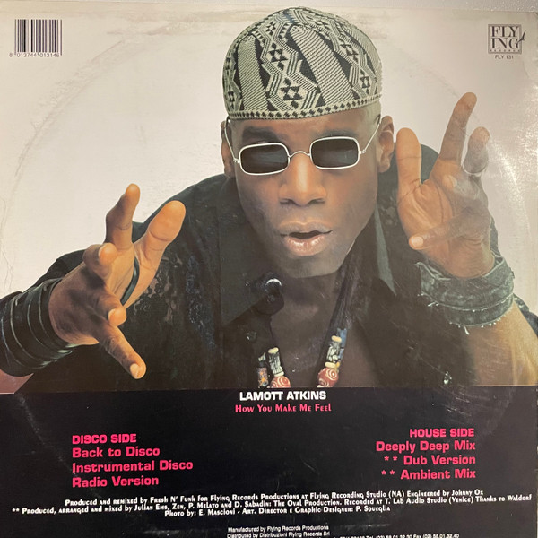 Lamott Atkins - How You Make Me Feel | Flying Records (FLY 131) - main Lamott Atkins - How You Make Me Feel | Flying Records (FLY 131) - main