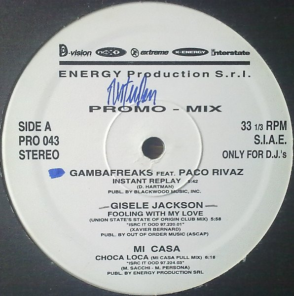 Various - Promo-Mix 43 | X-Energy Records (PRO 043) - main Various - Promo-Mix 43 | X-Energy Records (PRO 043) - main