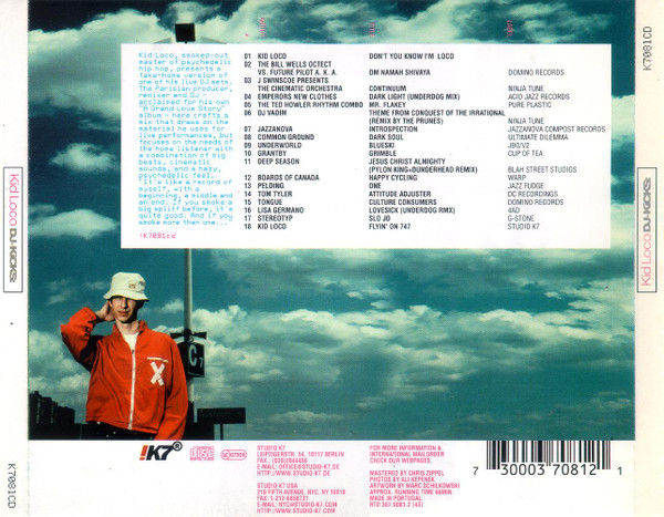 Kid Loco - DJ-Kicks: | !K7 Records (K7081CD) - 2