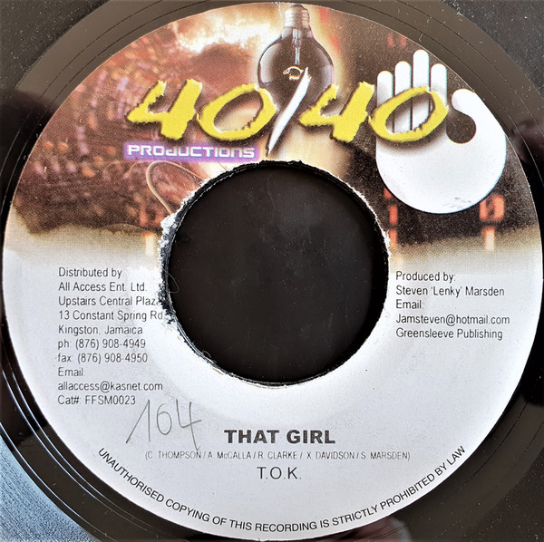 T.O.K. - That Girl | 40/40 Productions (FFSM0023)