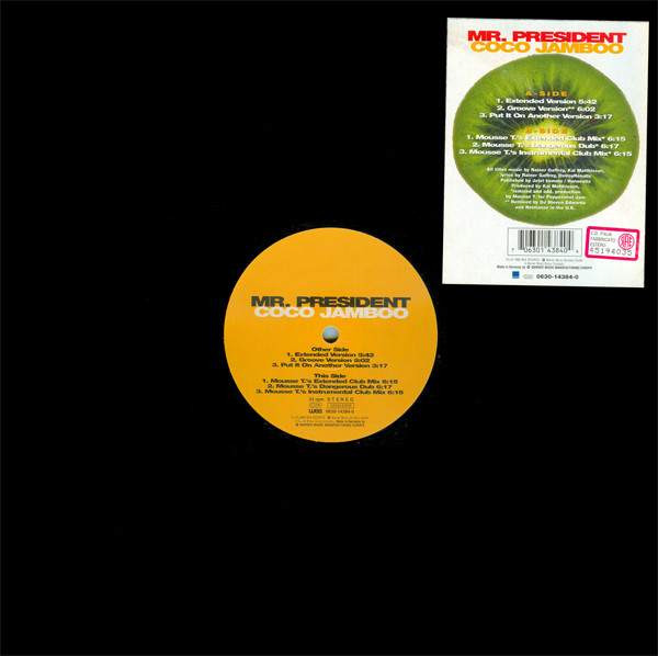 Mr. President - Coco Jamboo | WEA (0630 14384-0) - main