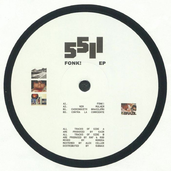 Kair / Raf & Rod - Fonk! EP | 5511 (5511 002) - main