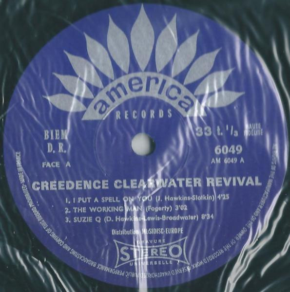 Creedence Clearwater Revival - Creedence Clearwater Revival | America Records (30 AM 6049) - 3