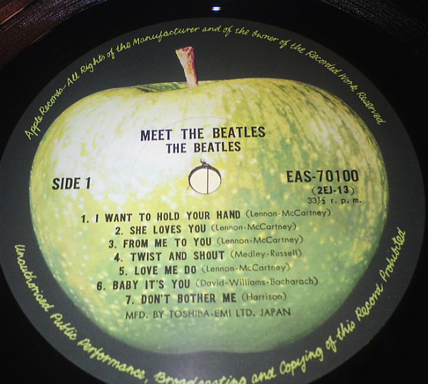 The Beatles - Meet The Beatles! | Apple Records (EAS-70100) - 2 The Beatles - Meet The Beatles! | Apple Records (EAS-70100) - 2