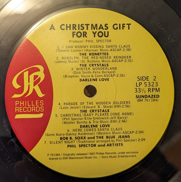Various - A Christmas Gift For You From Philles Records | Sundazed (LP 5323) - 4