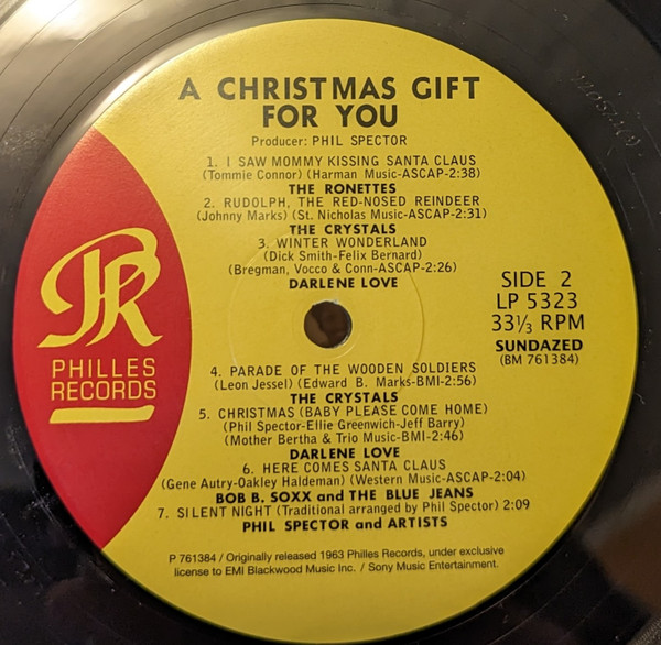 Various - A Christmas Gift For You From Philles Records | Sundazed (LP 5323) - 3