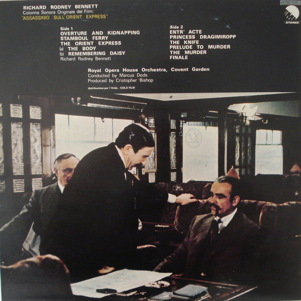 Richard Rodney Bennett - Agatha Christie's Murder On The Orient Express (Original Soundtrack Recording) | EMI (3 C 064-81778) - 2