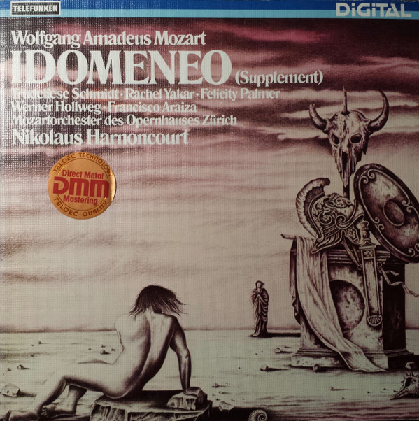 Wolfgang Amadeus Mozart , Nikolaus Harnoncourt , Mozartorchester Des Opernhauses Zürich - Idomeneo (Supplement) | Telefunken (6.42650) - main
