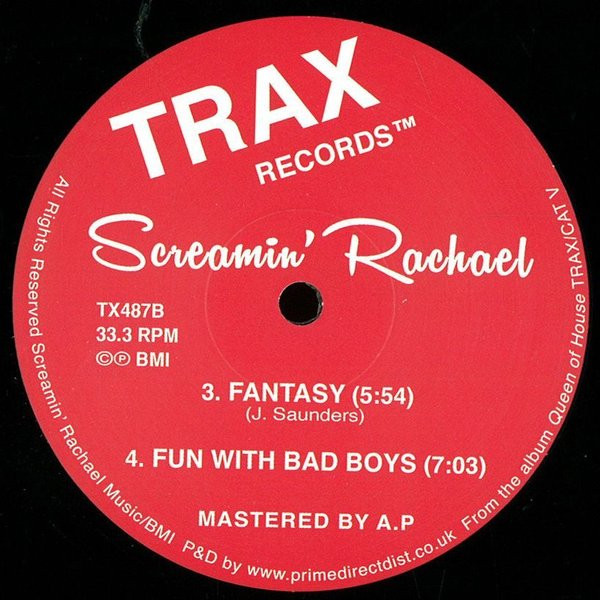 Screamin' Rachael - I Need A Party | Trax Records (TX487) - 2