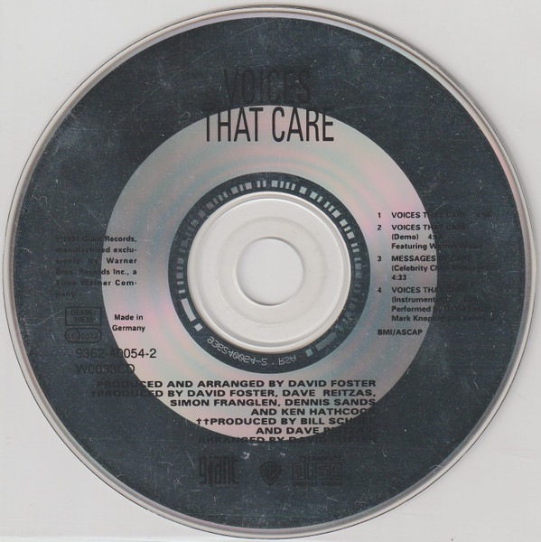 Voices That Care - Voices That Care | Giant Records (9362-40054-2) - 4 Voices That Care - Voices That Care | Giant Records (9362-40054-2) - 4