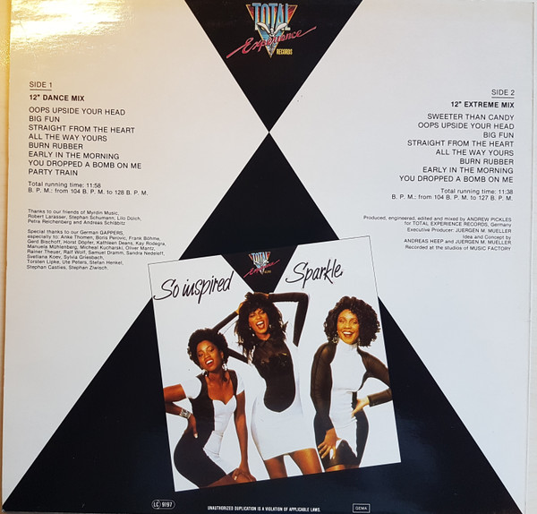 The Gap Band - Mix-Project | Total Experience Records (TE 20.01.02) - 2