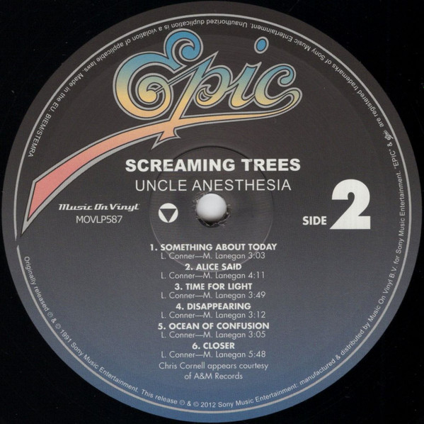 Screaming Trees - Uncle Anesthesia | Epic (MOVLP587) - 3
