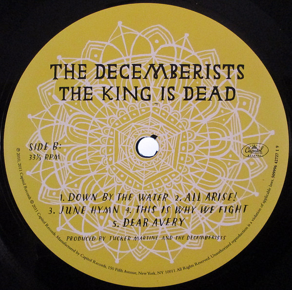The Decemberists - The King Is Dead | Capitol Records (509996 42727 1 9) - 4 The Decemberists - The King Is Dead | Capitol Records (509996 42727 1 9) - 4