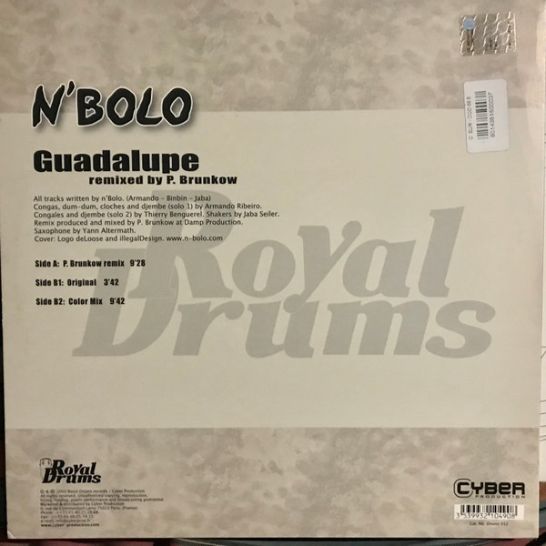 N'Bolo - Guadalupe | Royal Drums (DRUM 012) - 2