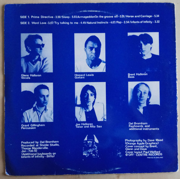 Dancing Counterparts - Infants Of Infinity | Off-Centre Records (OFF 2) - 2